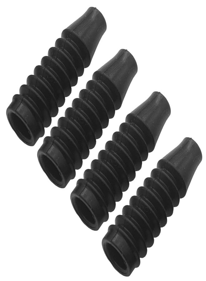 Dantenron 4Pcs 1:8 RC Absorber Rubber Cover Shock Damper Absorption Cover Dust-Proof Boot for 1/8 RC Off-Road Monster Short-Course Truck Kyosho TRX4 Hobao HPI HSP Upgrade Parts (46mm) - Image 1